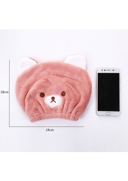 Sevimli Saç Kuru Şapka Havlu Hızlı Kuru Duş Başlığı Güçlü Emici Kurutma Yumuşak Karikatür Çocuk (Yurt Dışından) fırsatları