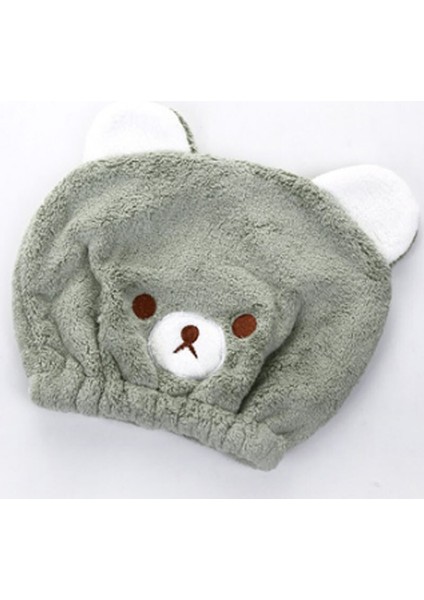 Sevimli Saç Kuru Şapka Havlu Hızlı Kuru Duş Başlığı Güçlü Emici Kurutma Yumuşak Karikatür Çocuk (Yurt Dışından) indirimleri