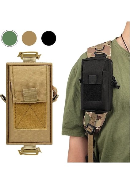 Armygreen-Açık Acil Molle Taktik Bel Çantası Omuz Çantası Edc Çantası Telefon Paketi Spor Tırmanma Koşu Aksesuarları Avcılık Çantaları (Yurt Dışından) modelleri