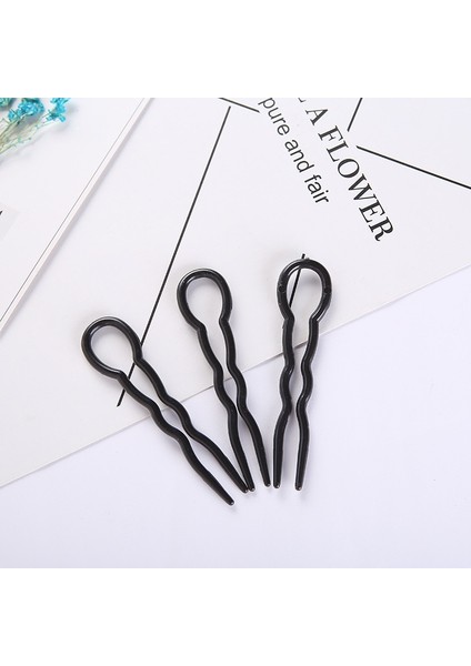 Adet/takım Moda Abs Japonya Ol Sık Kullanılanlar U Şekli Saç Klipleri Saç Tokası Sapları Plastik Çatal Saç Şekillendirici Aksesuarları (Yurt Dışından)