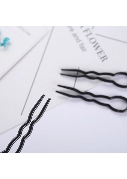 Adet/takım Moda Abs Japonya Ol Sık Kullanılanlar U Şekli Saç Klipleri Saç Tokası Sapları Plastik Çatal Saç Şekillendirici Aksesuarları (Yurt Dışından) modelleri