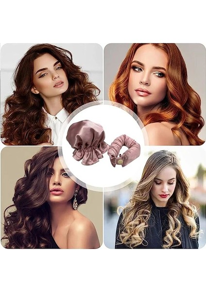 Yeni Isısız Saç Kıvırma Çubuğu Isısız Saç Bigudi Ipek Bukleler Yumuşak Bigudiler Uyku Kafa Bandı Tembel Saç Maşaları Şekillendirici Araçları (Yurt Dışından) modelleri