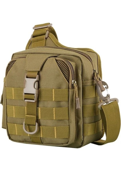 Siyah-Taktik Omuz Çantası Askeri Ordu Sling Sırt Çantası Açık Spor Yürüyüş Kamp Avcılık Edc Crossbody Molle Sırt Çantası (Yurt Dışından) fiyatları