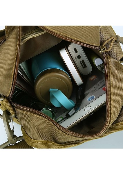 Siyah-Taktik Omuz Çantası Askeri Ordu Sling Sırt Çantası Açık Spor Yürüyüş Kamp Avcılık Edc Crossbody Molle Sırt Çantası (Yurt Dışından) indirimleri