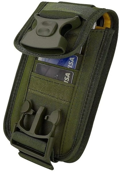 Haki-Taktik Molle Telefon Kılıfı Açık Kemer Bel Çantaları Yardımcı Yelek Kart Taşıma Çantası Mini Çok Fonksiyonlu Seyahat Çantası Paketi Edc Kılıfı (Yurt Dışından) fiyatları