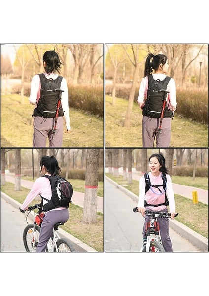 Gri Su Geçirmez Polyester Tırmanma Sırt Çantası Aşınmaya Dayanıklı Kadın Erkek Trekking Sırt Çantası Katmanlı Spor Saklama Çantası Egzersiz Fitness Için (Yurt Dışından)