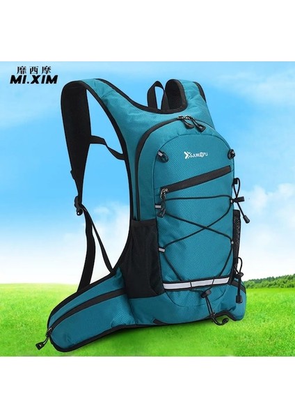 Gri Su Geçirmez Polyester Tırmanma Sırt Çantası Aşınmaya Dayanıklı Kadın Erkek Trekking Sırt Çantası Katmanlı Spor Saklama Çantası Egzersiz Fitness Için (Yurt Dışından)