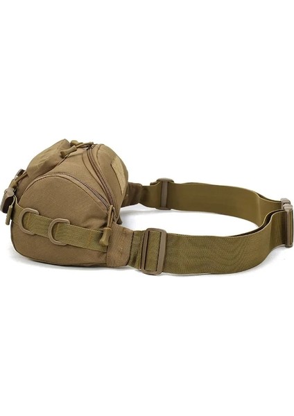 Kurt Kahverengi-Askeri Taktik Sırt Çantası Bel Paketi Bel Çantası Molle Kamp Yürüyüş Kılıfı Göğüs Çantası Erkek Açık Tırmanma Erkekler ve Kadınlar Için Çanta (Yurt Dışından) modelleri