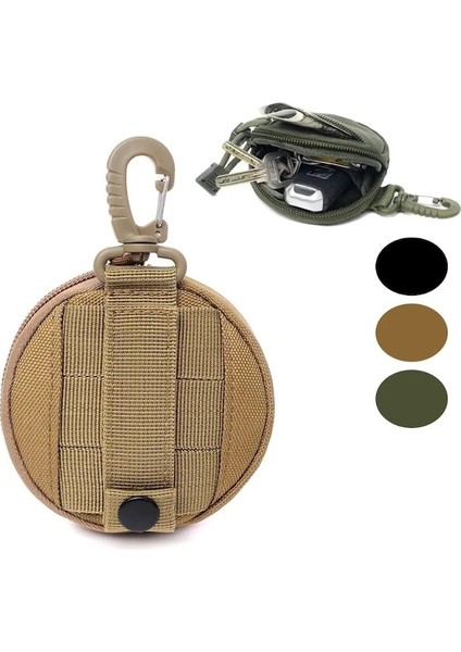Armgreen-Yeni Taktik Edc Kese Anahtar Cüzdan Kart Sahibinin Erkekler Para Çantaları Kese Çanta Anahtarlık Fermuar Cebi Açık Çanta Para Çantası Para Çantaları (Yurt Dışından) modelleri