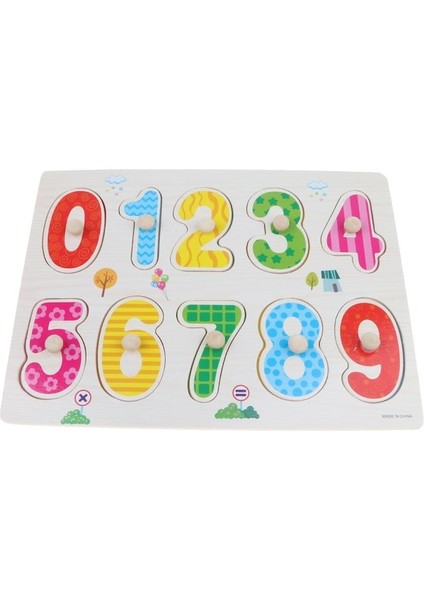 Suntek Ahşap Peg Yapboz Bebek Yürümeye Başlayan Çocuklar (Yurt Dışından)