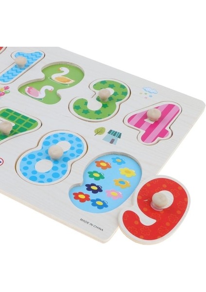 Suntek Ahşap Peg Yapboz Bebek Yürümeye Başlayan Çocuklar (Yurt Dışından)