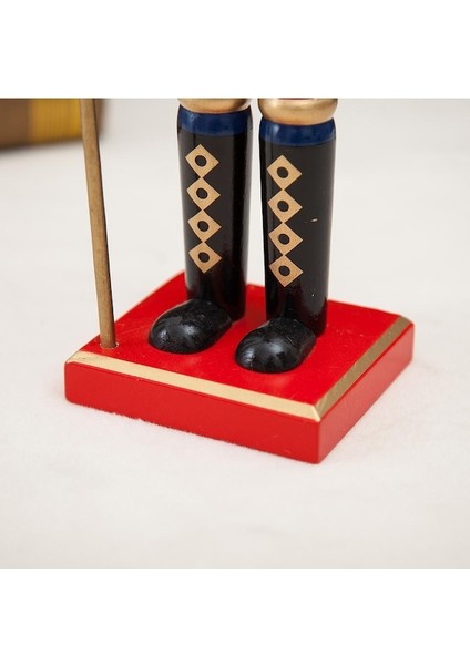 Suntek 38CM Ahşap Fındıkkıran Heykelcik Noel Süsleri Dekor Kral (Yurt Dışından)