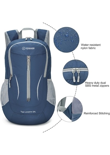 OTHER-E0ZS0100M Hafif Paketlenebilir Sırt Çantası 25L Kadın Erkek Yürüyüş Seyahat Sırt Çantaları Açık Kamp Sırt Çantası Için Küçük Spor Çantası (Yurt Dışından) modelleri