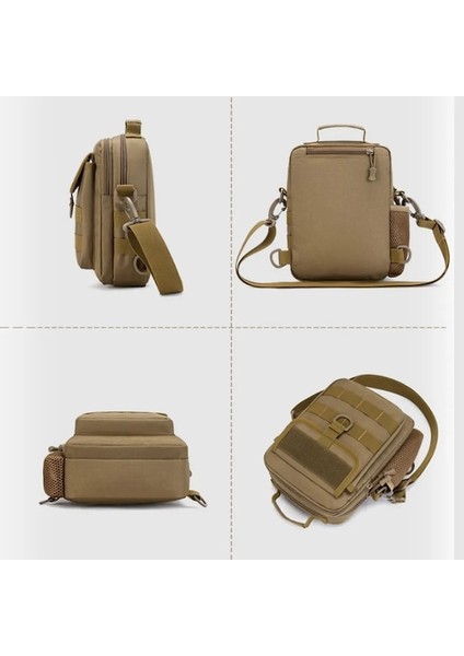 Kahverengi-Taktik Askeri Bel Çantası Molle Açık Çanta Su Geçirmez Ordu Kamp Seyahat Yürüyüş Trekking Avcılık Omuz Çantaları X352A (Yurt Dışından) fiyatları