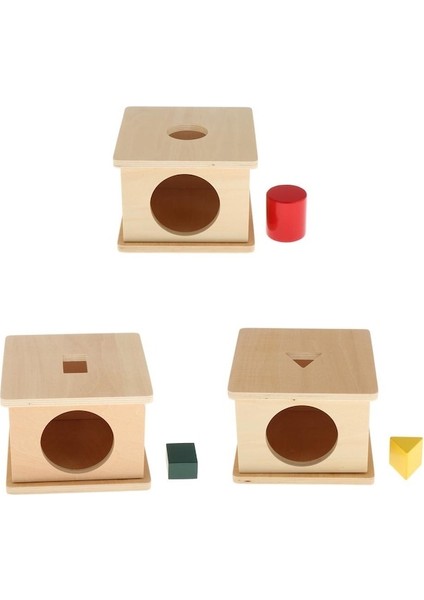 Suntek Ahşap Şekil Eşleştirme Bulmaca Oyunu Kutusu Geometri (Yurt Dışından)