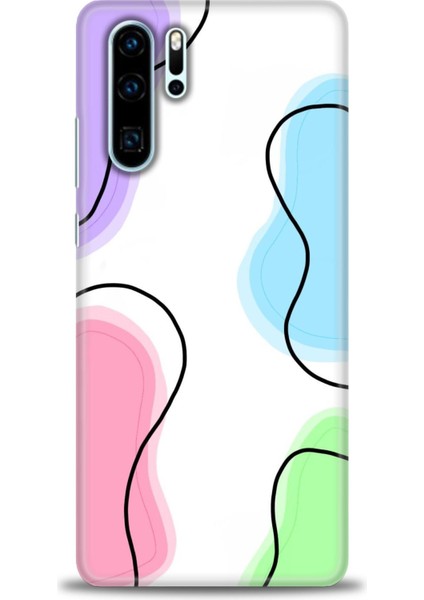 Glory Aksesuar Huawei P30 Pro Uyumlu Kılıf Hd Kalite Desenli  Baskılı Kılıf - D (48)