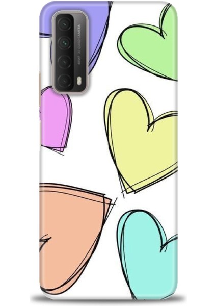 Huawei P Smart 2021 Uyumlu Kılıf Hd Kalite Desenli Baskılı Kılıf - G (15)