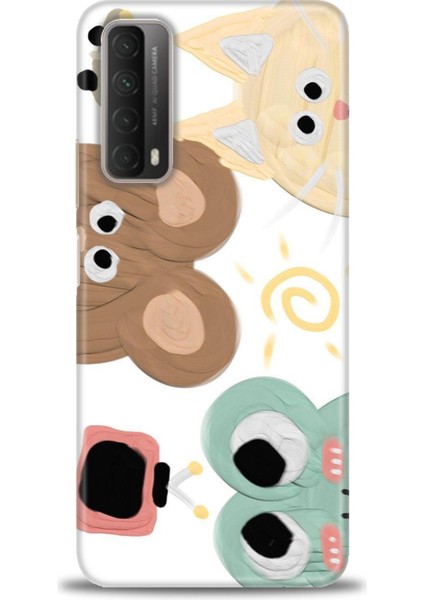 Huawei P Smart 2021 Uyumlu Kılıf Hd Kalite Desenli Baskılı Kılıf - M (41)