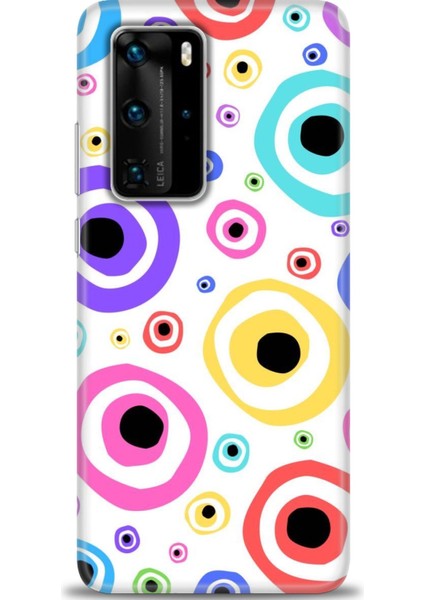 Huawei P40 Pro Uyumlu Kılıf Hd Kalite Desenli Baskılı Kılıf - F (100)