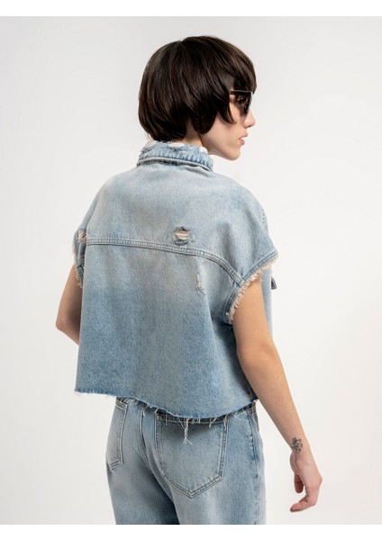 Oversize Kadın Yelek