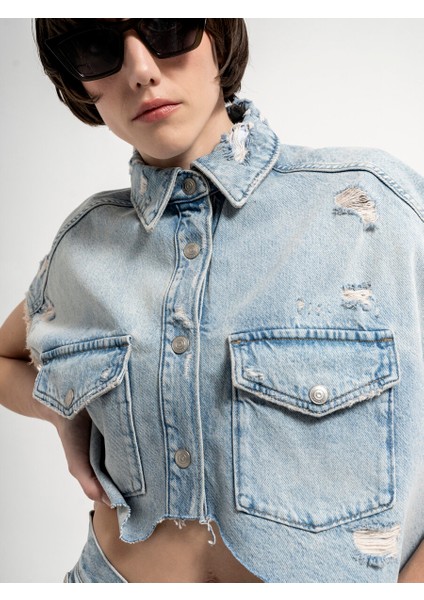 Oversize Kadın Yelek