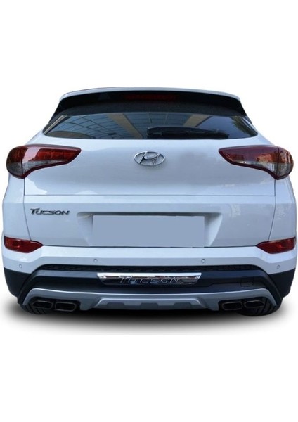 Hyundai Tucson Arka Tampon Koruması Difüzör 2015-2018 modelleri