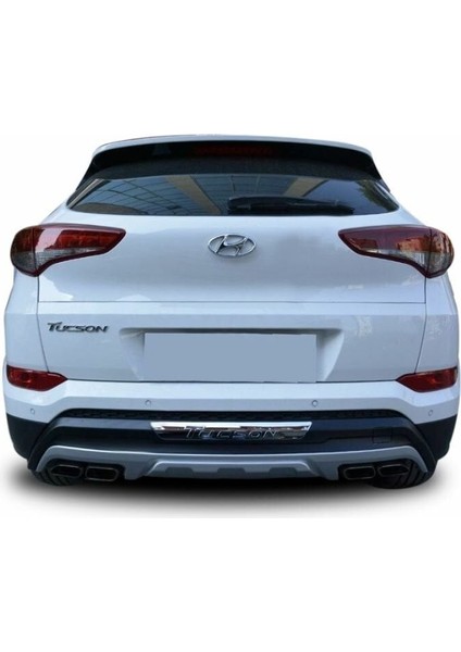 Hyundai Tucson Ön Arka Tampon Koruması Difüzör 2015 - 2017 Arası Modellere Uyumlu (2.model)