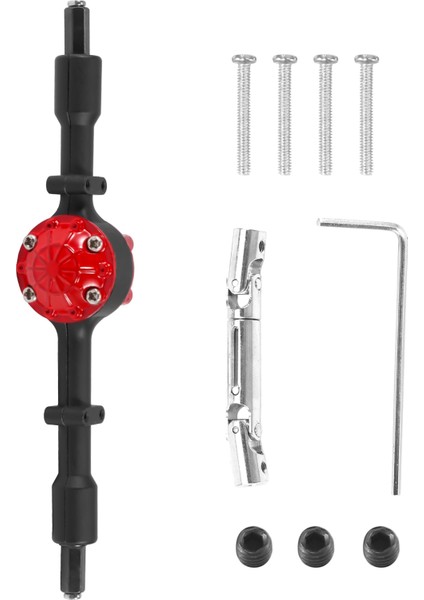 Takım Metal Arka Köprü Aksı Çelik Dişli Için D12 B14 B24 B16 B36 C14 C24 C34 C44 Rc Araba Yükseltme Parçaları, Siyah (Yurt Dışından)