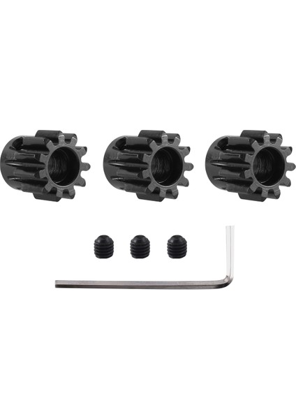Uzaktan Kumanda Araba Dişli M1.5 Modülü 8.0 Iç Delik Krom Çelik 11 T Motor Dişli Seti M5 Makine Vidası Dahil (Yurt Dışından)