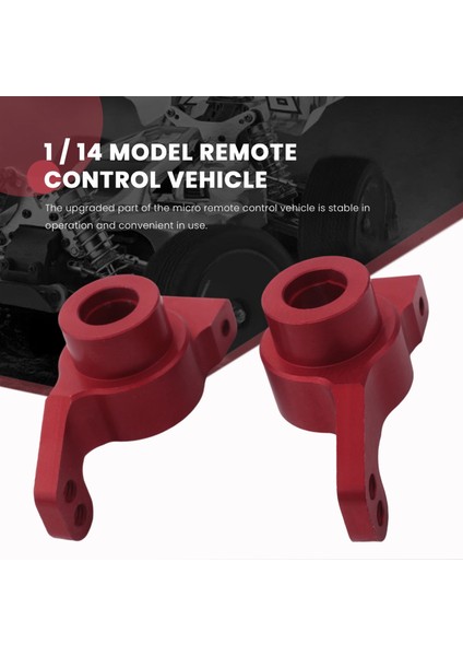 1:14 144001 Rc Araba Için Tam Yükseltme Yedek Parça Metal C Koltuk Direksiyon Kupası Salıncak Kolu Merkezi Tahrik Mili, Kırmızı (Yurt Dışından) fırsatları