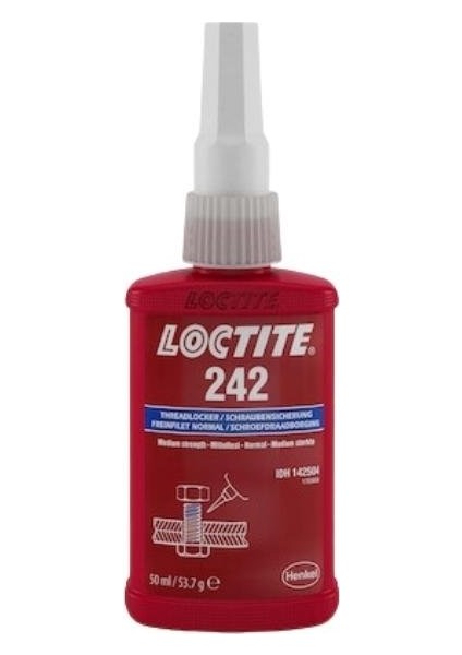 Loctıte 242 Orta Mukavemetli Civata Sabitleyici - 50 Ml.