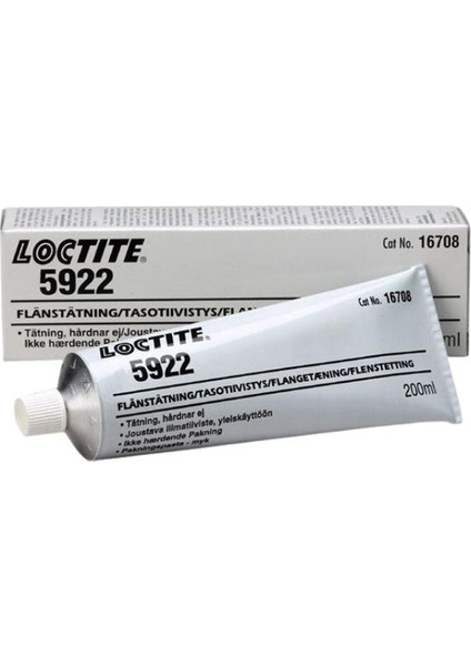 Loctıte Sı 5922 Katı Contalar Için Silikon Conta - 200 Ml. (2 Adet)