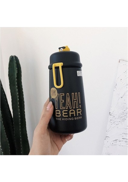 Orz Paslanmaz Çelik Termos Siyah (Yurt Dışından)