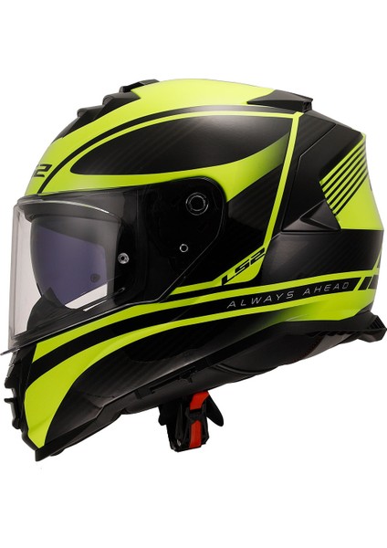 Storm 2 Dodger Mat Siyah-Neon Sarı Kask