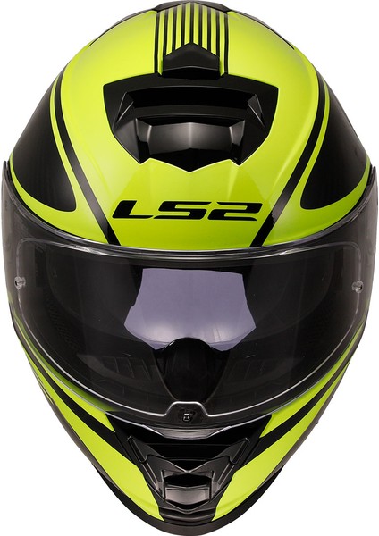Storm 2 Dodger Mat Siyah-Neon Sarı Kask