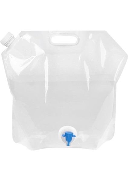 Hyt-Portable Outdoor 8lt Geniş Kapasiteli Katlanır Su Torbası-Gökyüzü Mavisi (Yurt Dışından)