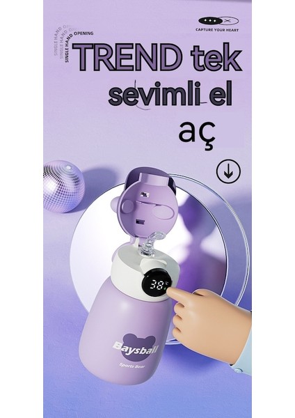 Luxix Çocuk Crossbody Hasır Termos Bardak (Yurt Dışından) indirimleri