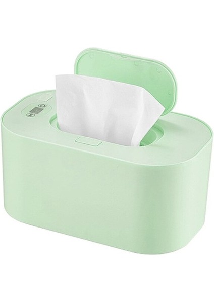 Green-Bebek Mendil Isıtıcı Isıtıcı Islak Havlu Dispenseri Peçete Termostatik Isıtıcı Ev/araba Kullanımı Mini Wipe Isıtıcı Kılıf Dezenfektan Mendilleri (Yurt Dışından)