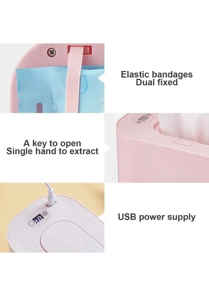 Green-Bebek Mendil Isıtıcı Isıtıcı Islak Havlu Dispenseri Peçete Termostatik Isıtıcı Ev/araba Kullanımı Mini Wipe Isıtıcı Kılıf Dezenfektan Mendilleri (Yurt Dışından) indirimleri