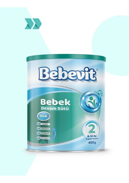 2 Bebek Devam Sütü 400 gr