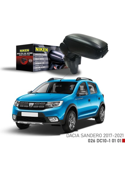 Dacia Sandero Araca Özel Kol Dayama Kolçak 2017-2021 Arası Niken