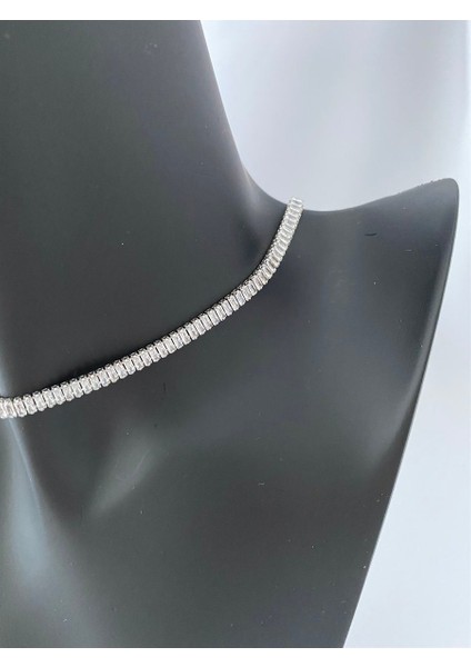 Baget Su Yolu Kolye Slim Silver fiyatları