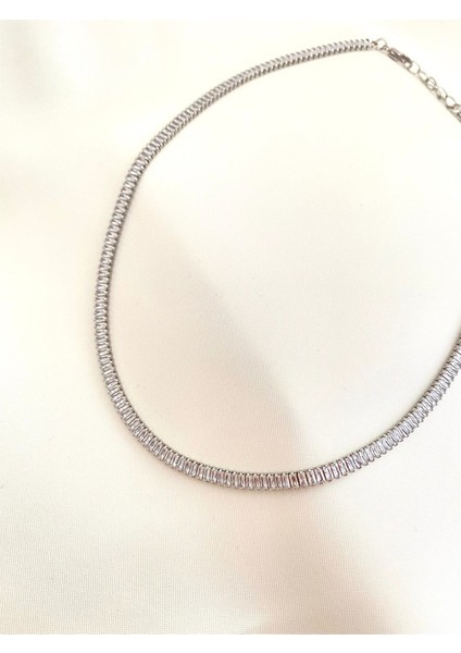 Baget Su Yolu Kolye Slim Silver modelleri