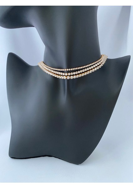 Orta Boy Su Yolu Kolye Gold modelleri