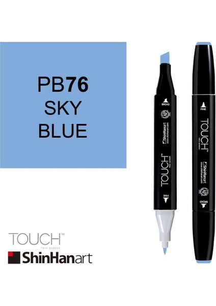 Art Touch Twin Marker PB76 Sky Blue