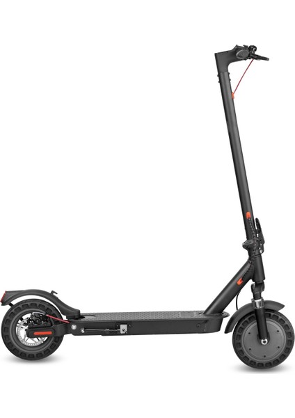Scooti (Sc-55) 500 Watt Ön ve Arka Çift Amortisörlü Scooter Black