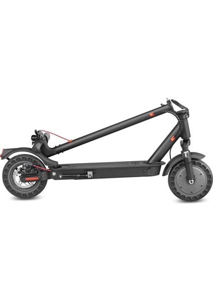Scooti (Sc-55) 500 Watt Ön ve Arka Çift Amortisörlü Scooter Black