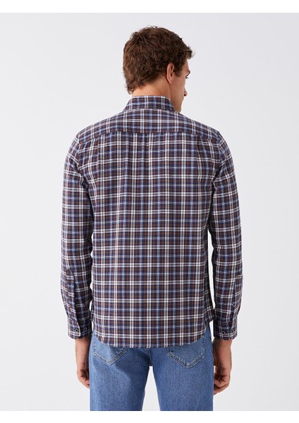 Lcwaıkıkı Classic Regular Fit Uzun Kollu Ekose Erkek Gömlek
