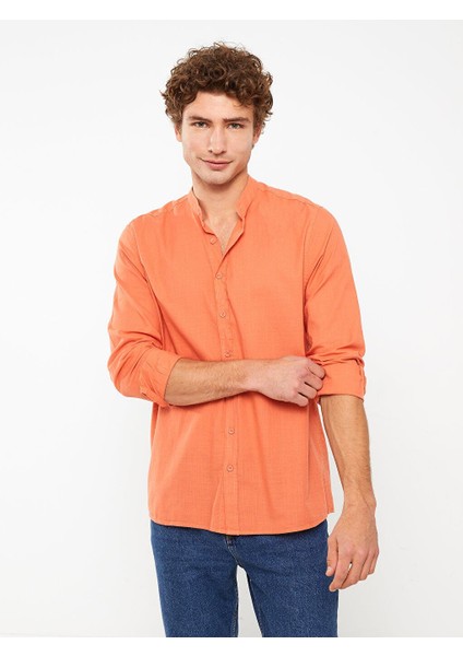 Lcw Casual Regular Fit Uzun Kollu Poplin Erkek Gömlek