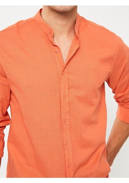 Lcw Casual Regular Fit Uzun Kollu Poplin Erkek Gömlek